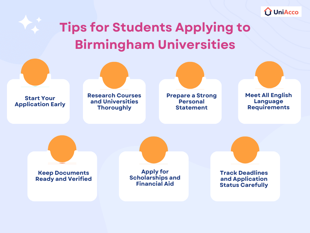 Tips for Students Applying to Birmingham Universities