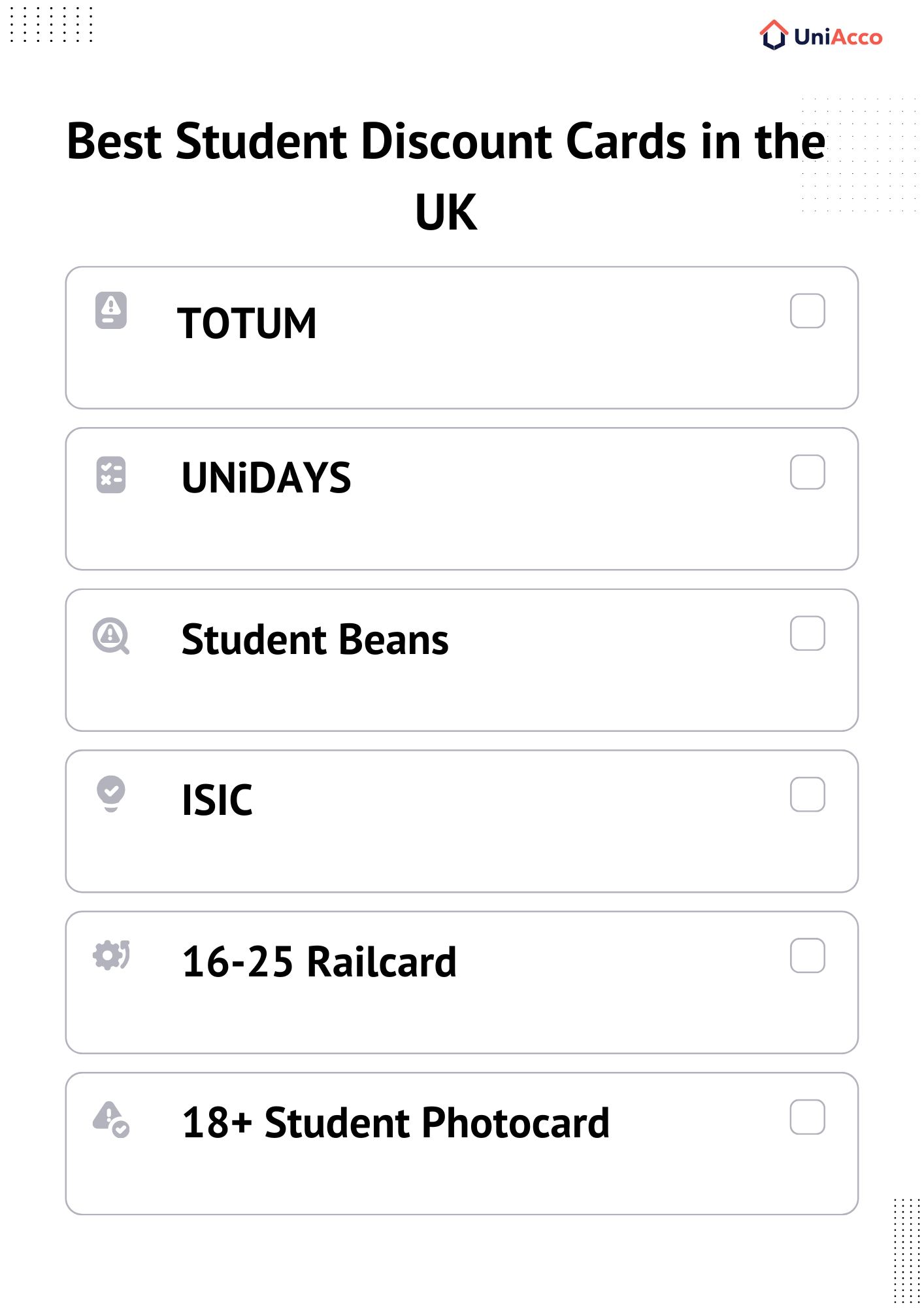 Best Student Discount Cards in the UK