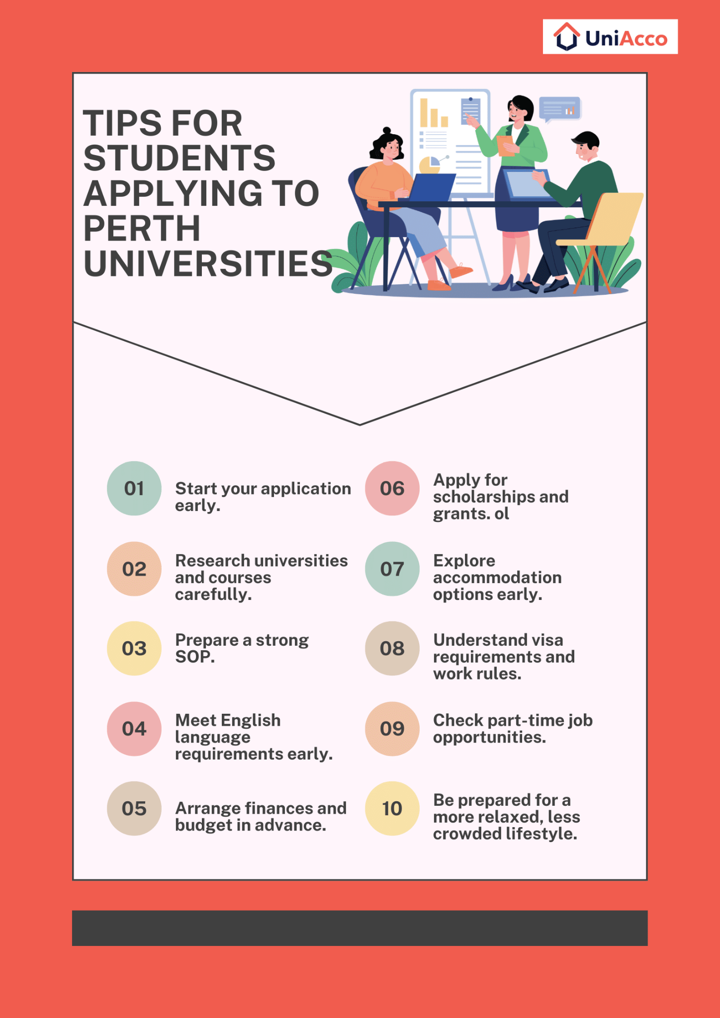 Tips for Students Applying to Perth Universities