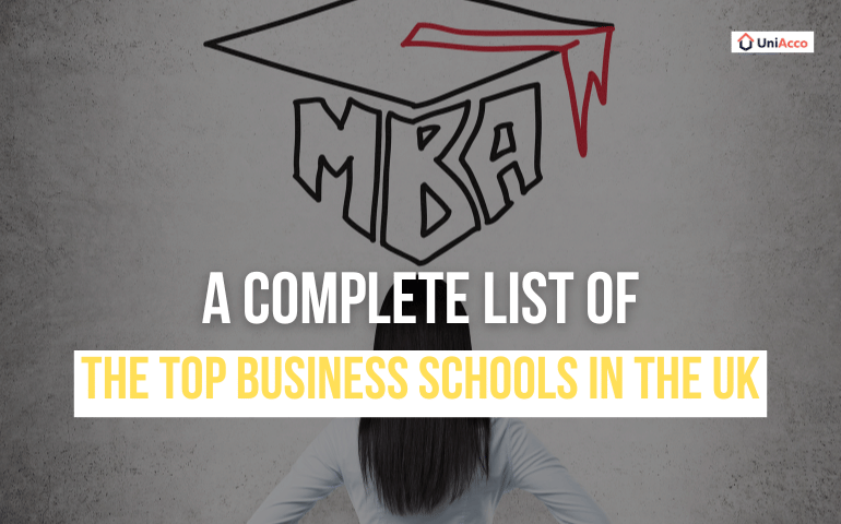 A Complete List Of Top best business schools in the UK