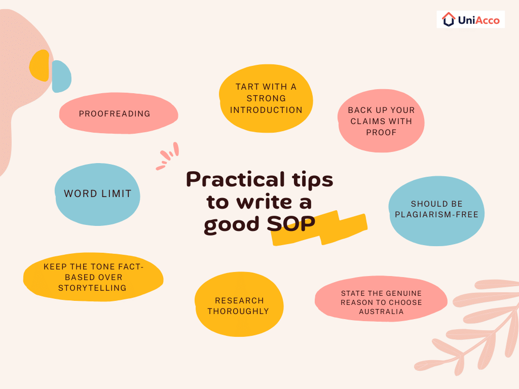 Practical tips to write a good SOP