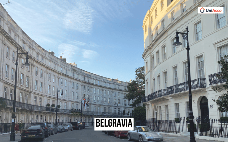 Most Expensive Areas In London - Belgravia