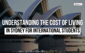 cost of living in sydney australia for international students