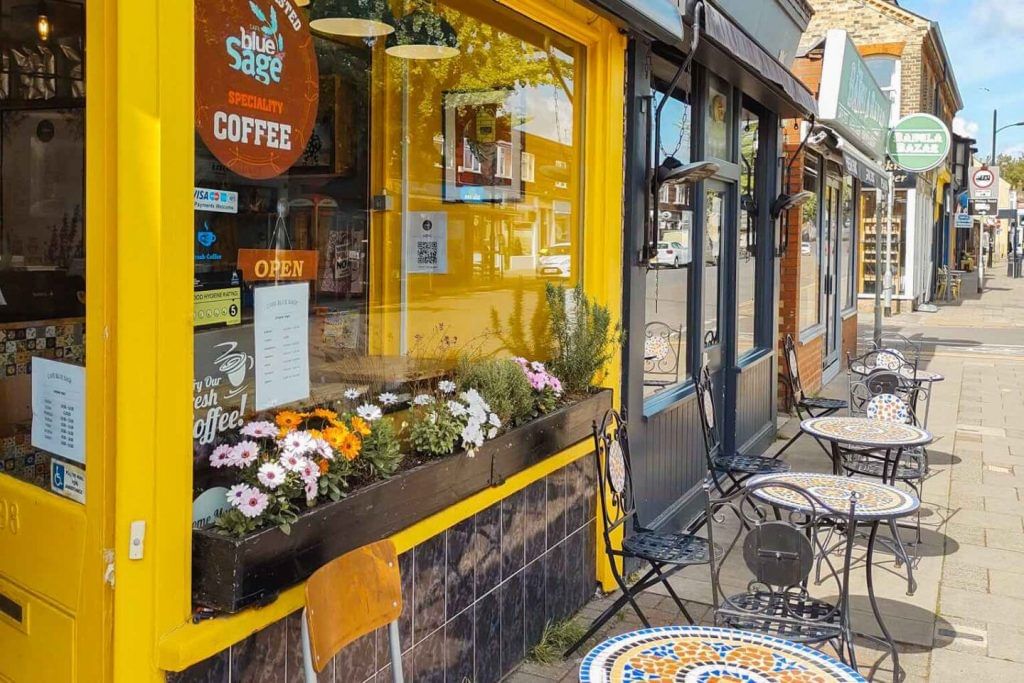 Cafe Blue Sage in cambridge