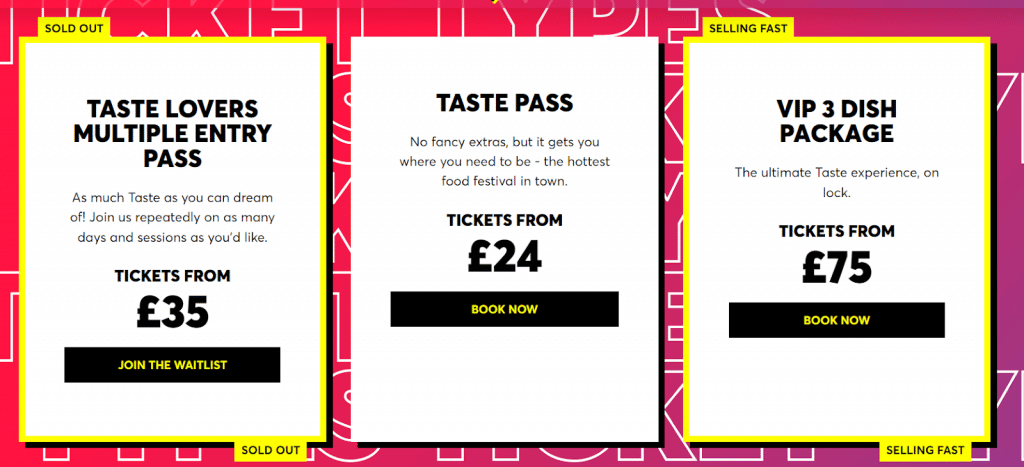 Taste of London Festival