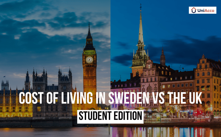Cost of Living in Sweden vs The UK: Student Edition