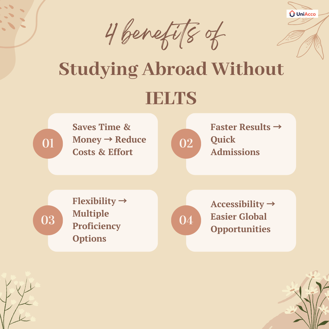 Benefits of Studying Abroad Without IELTS