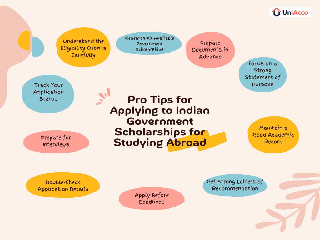 Pro Tips for Applying to Indian Government Scholarships for Studying Abroad