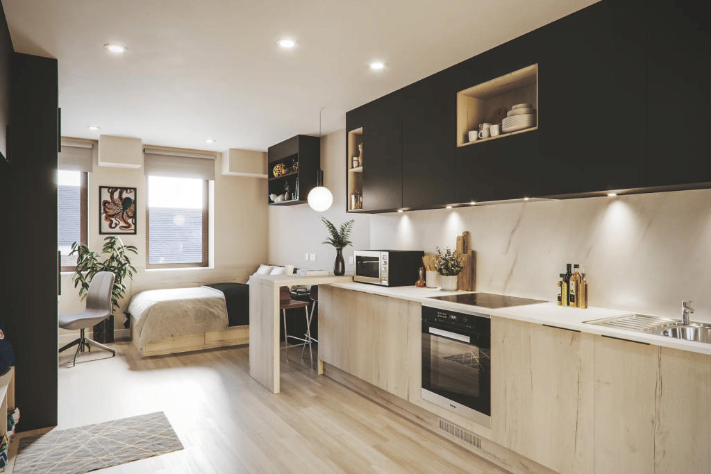 Briggate Studios house full furniture