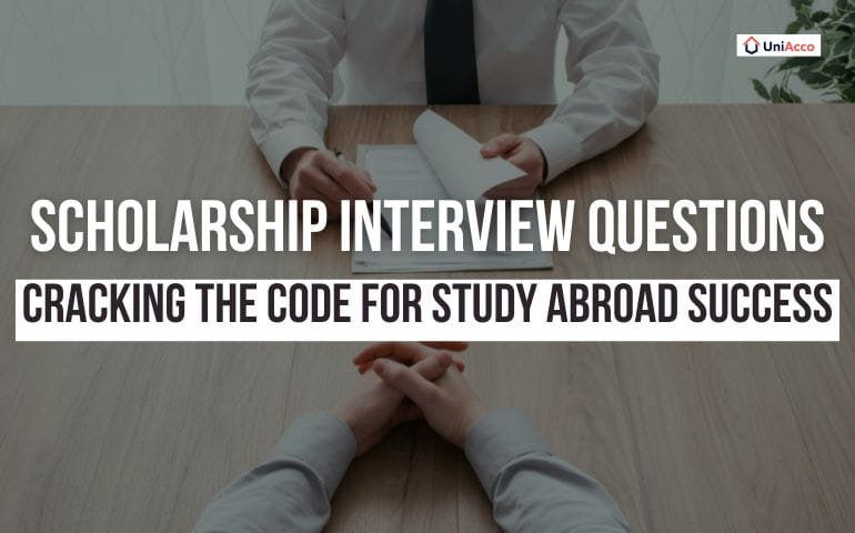 scholarship interview questions