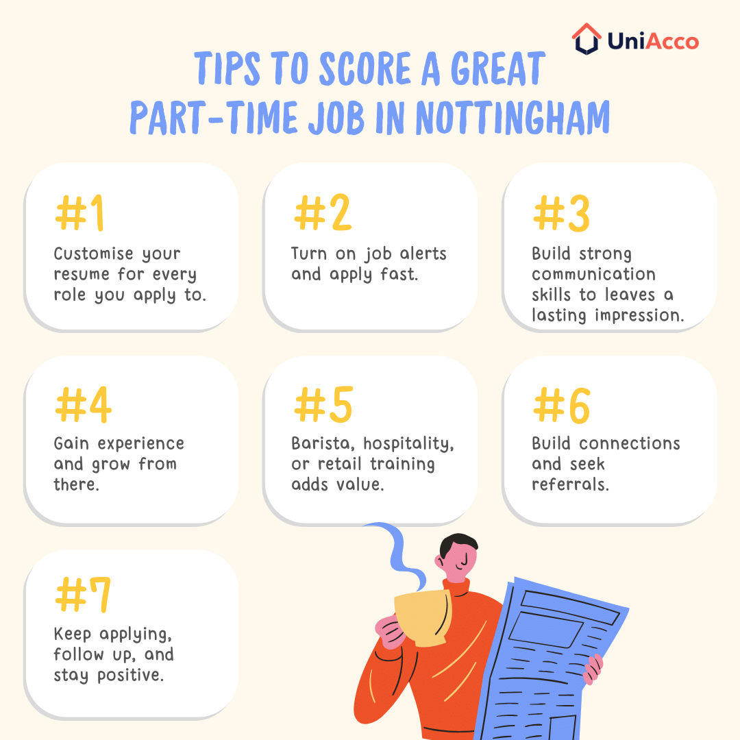 Tips to Get a Good Part-Time Job in Nottingham for International Students