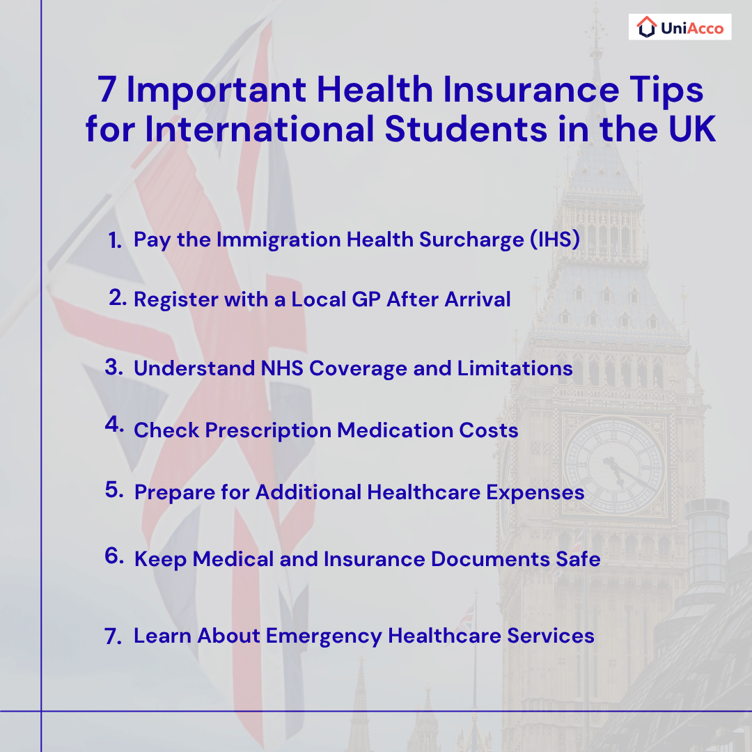 Important Health Insurance Tips for International Students in the UK