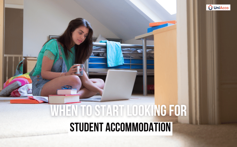 When to start looking for student accommodation