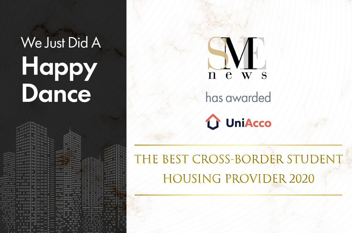 UniAcco Wins Best Cross-Border Student Housing Provider 2020