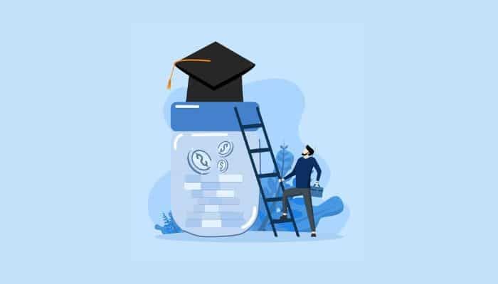 University Expense Illustration