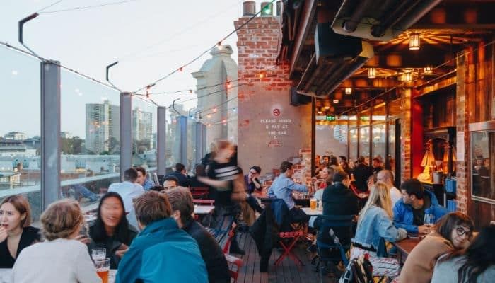 Naked In The Sky Bar