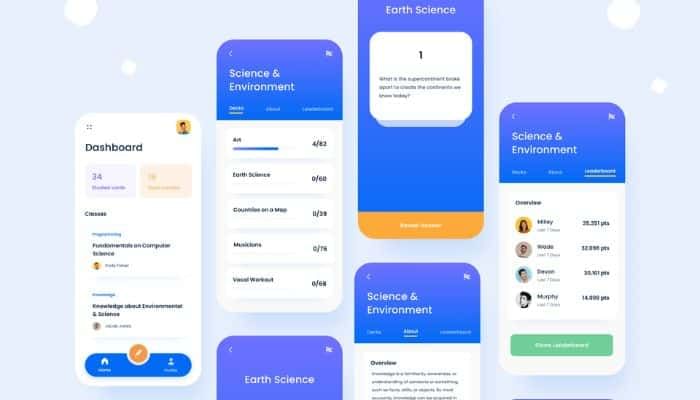 Brainscape App Interface